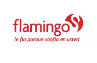 Logo Pluxee navidad Flamingo
