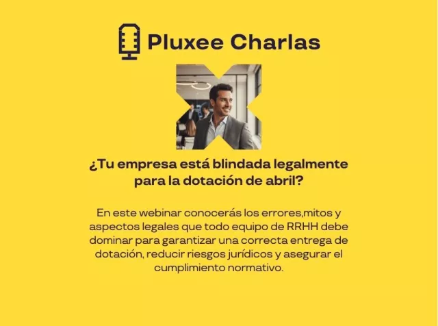 pluxee charlas dotacion