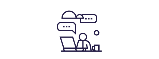 Icono referente a usuario que ingresa sus datos a Pluxee Shop